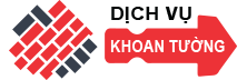 Logo Dịch Vụ Khoan Tường Logo Dịch Vụ Khoan Tường